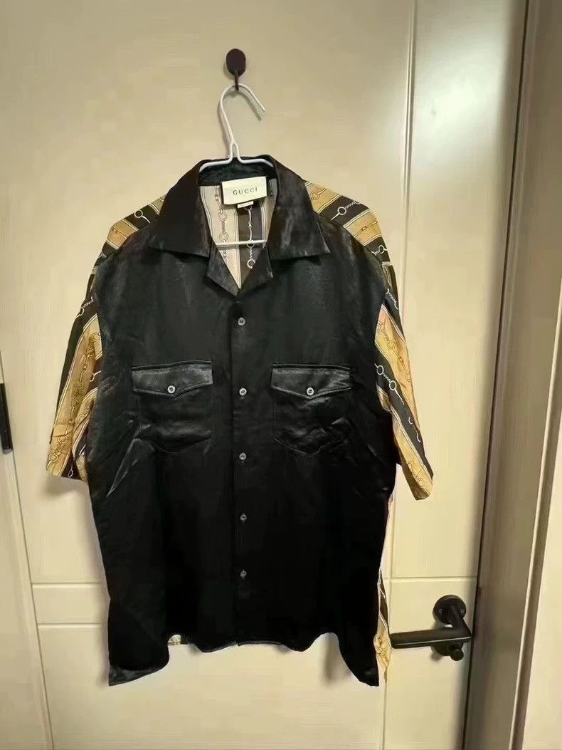 Gucci Gucci Stitching casual single-breasted short-sleeved sunscr Size US M / EU 48-50 / 2 - 1 Thumbnail