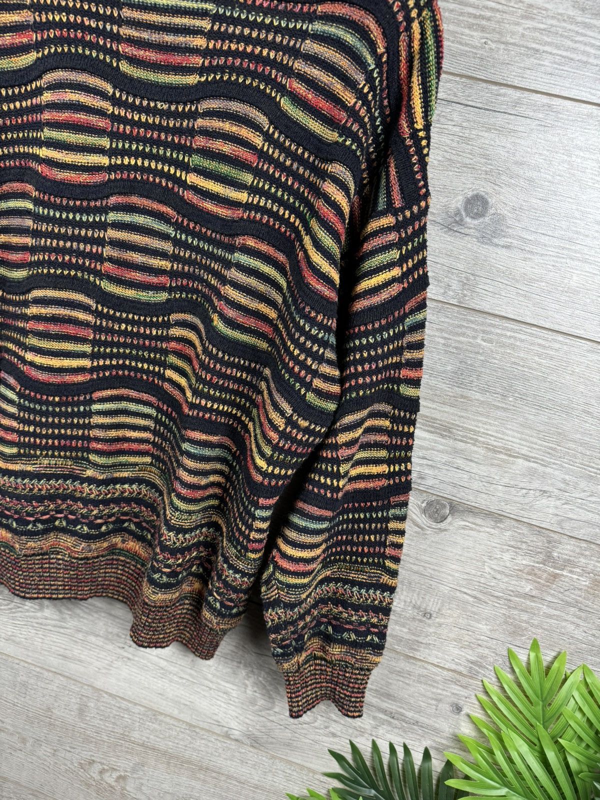 Coogi Sweater Y2K Style Coggi Multicolour Rare Vintage Size US L / EU 52-54 / 3 - 9 Thumbnail
