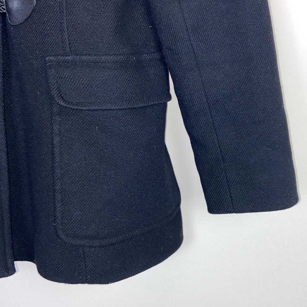 Designer Trina Turk l Wool Jacket Pea Coat Size 6 Size M / US 6-8 / IT 42-44 - 3 Thumbnail