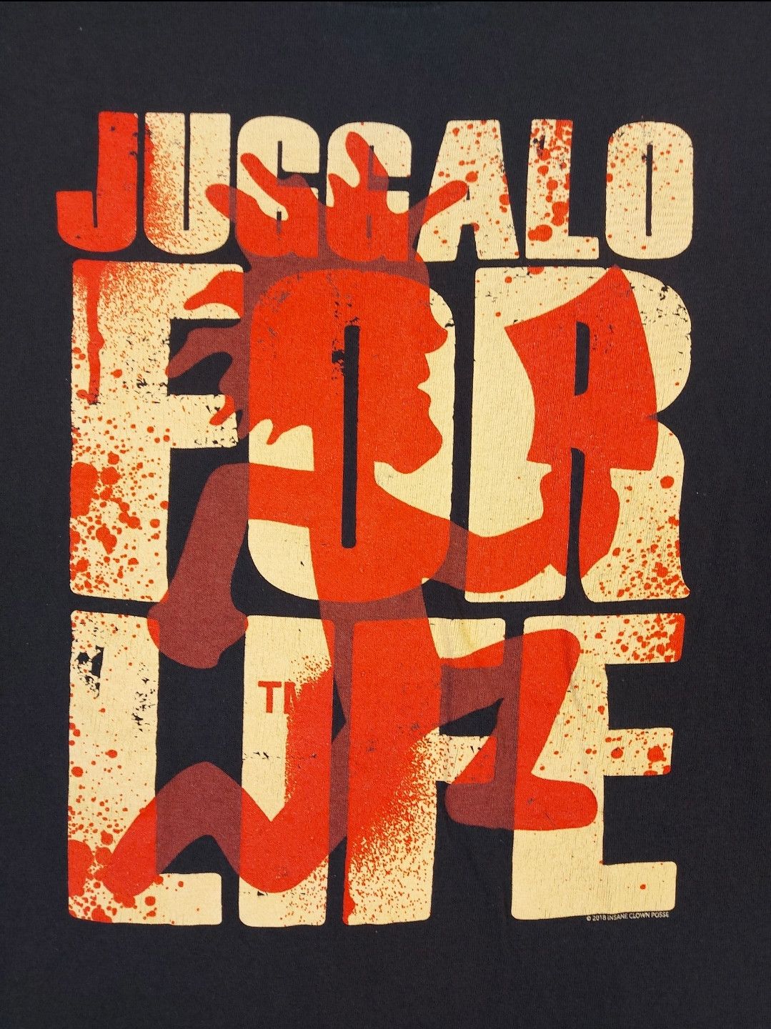 Rap Tees Official Insane Clown Posse Juggalo For Life Licensed TEE Size US XXL / EU 58 / 5 - 4 Thumbnail