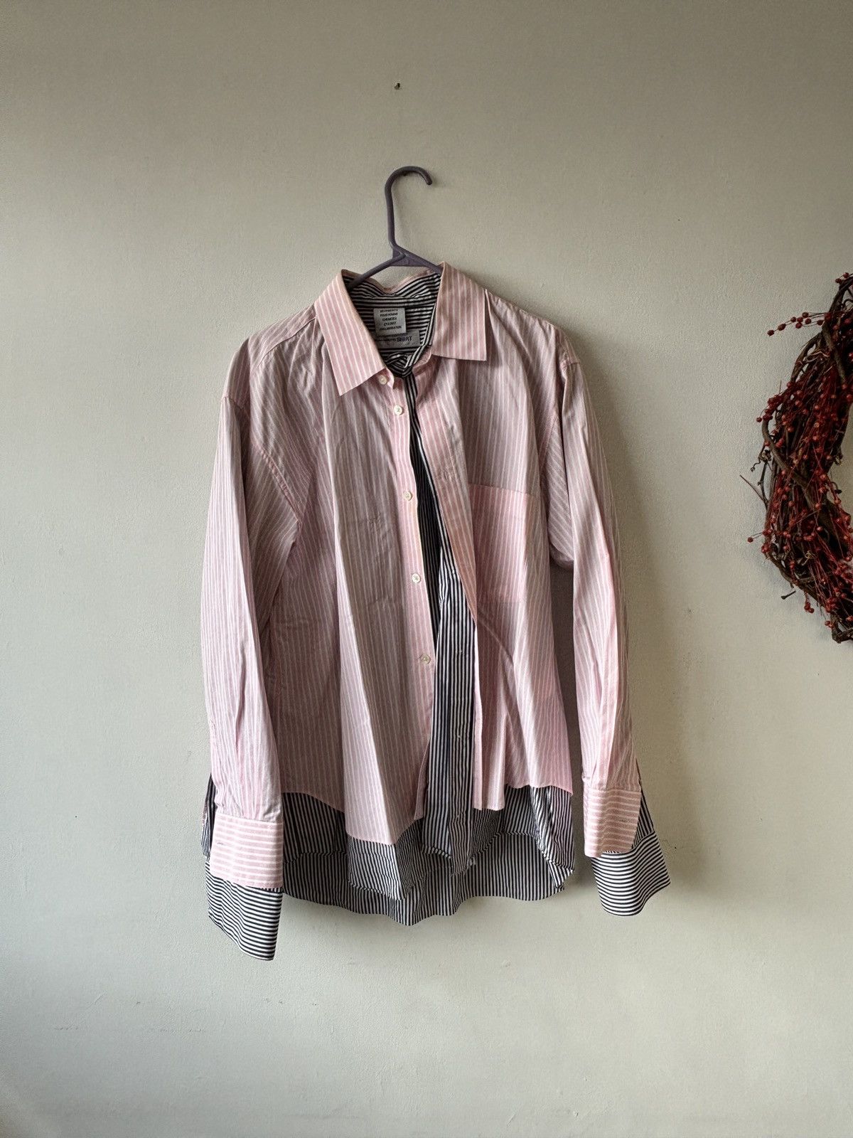 Vetements Comme des Garcons Shirt double shirt