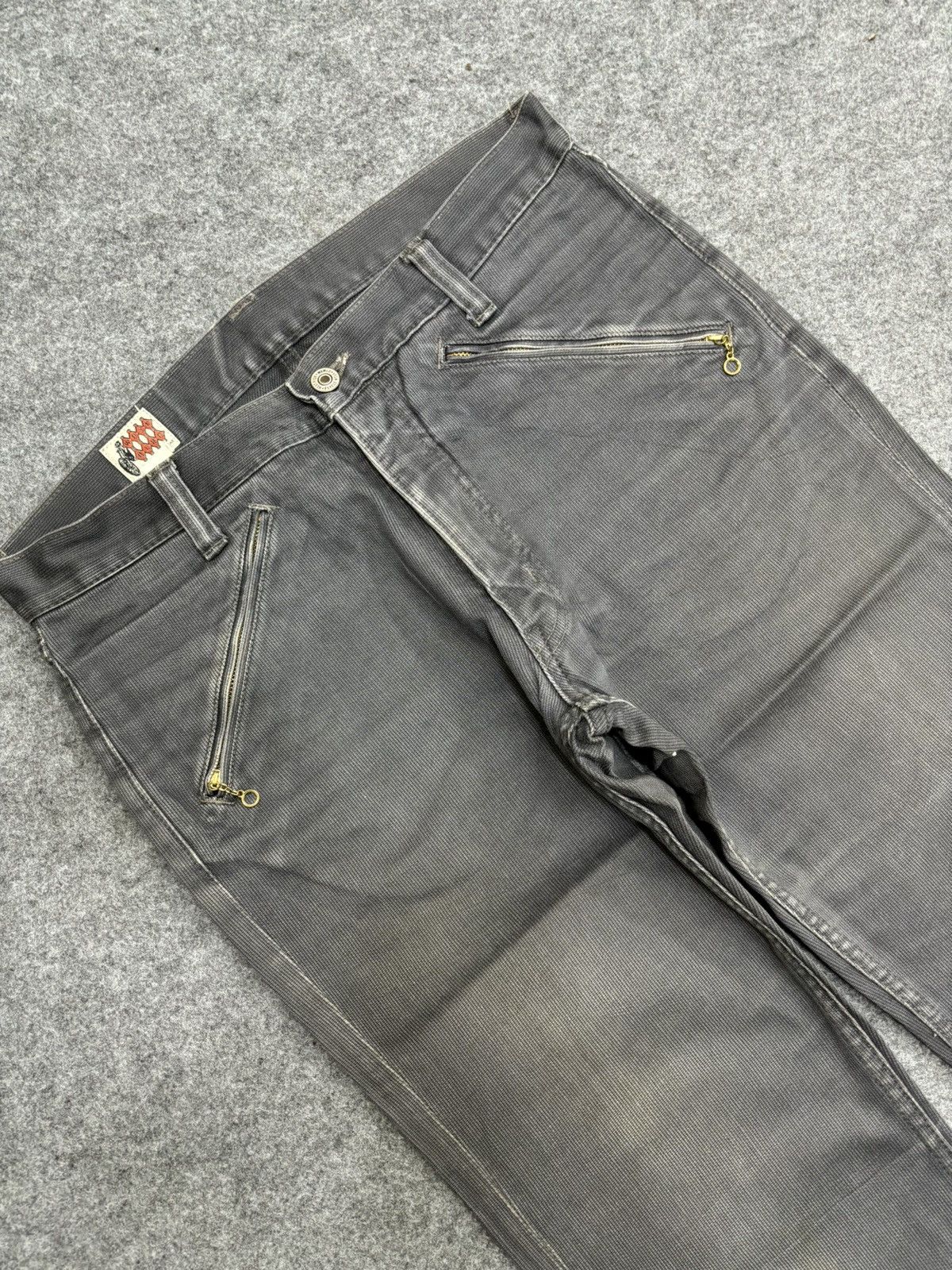 Japanese Brand 💥Flare💥WESTRIDE PSYCLE WEAR Chopper Westerner Denim F571 Size US 31 - 9 Thumbnail