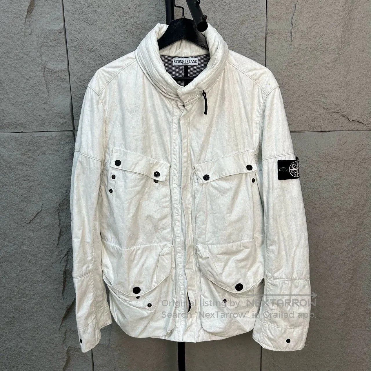 Moncler Genius stone island white label jacket for outdoor use. Size US XL / EU 56 / 4 - 1 Thumbnail