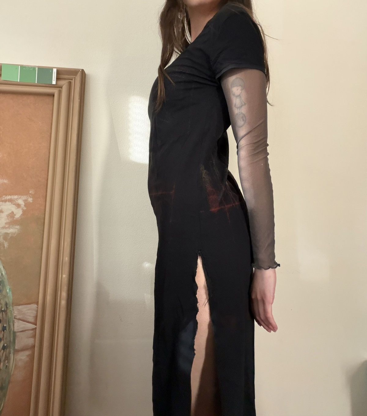 Cop Copine Vintage Avant Garde Cop Copine Dress Size S / US 4 / IT 40 - 2 Thumbnail