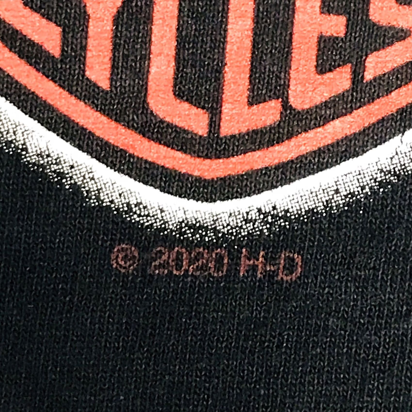 Harley Davidson Harley-Davidson Men T-Shirt XXL Black Crew Neck Short Sleeve USA American Flag Graphic Double-Sided 2XL USA Harley Davidson Motorcycle Logo Size US XXL / EU 58 / 5 - 7 Thumbnail
