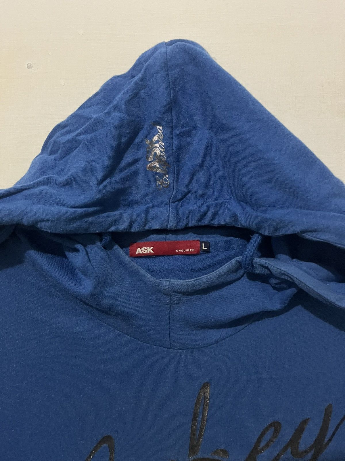 Japanese Brand Ask Enquired Short Sleeve Hoodie Size US L / EU 52-54 / 3 - 13 Thumbnail