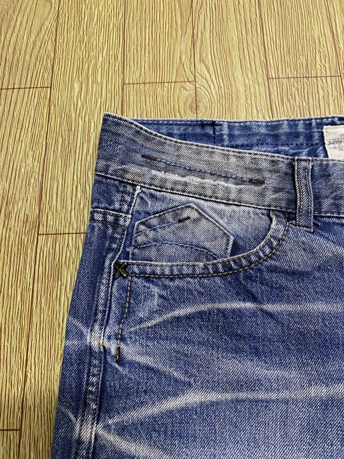 Japanese Brand Rare Design Vintage Japanese Brand Gojeans Jeans 2000s Size US 33 - 4 Thumbnail