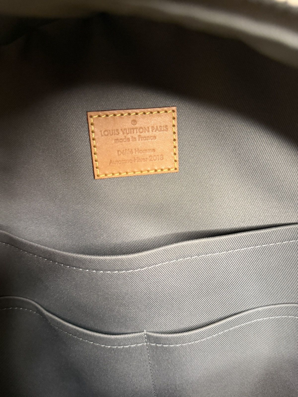 Louis Vuitton GRAIL 🦄📜 LV ~ Kim Jones Era Titanium Monogram Backpack Size ONE SIZE - 15 Thumbnail