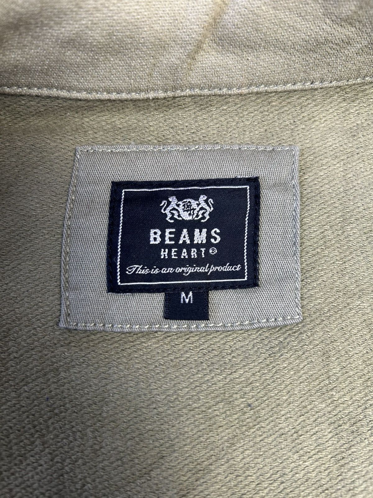 Beams Plus × Japanese Brand BEAMS HEART PLUS MILITARY STYLE PATCHES SHIRT Size US M / EU 48-50 / 2 - 7 Thumbnail