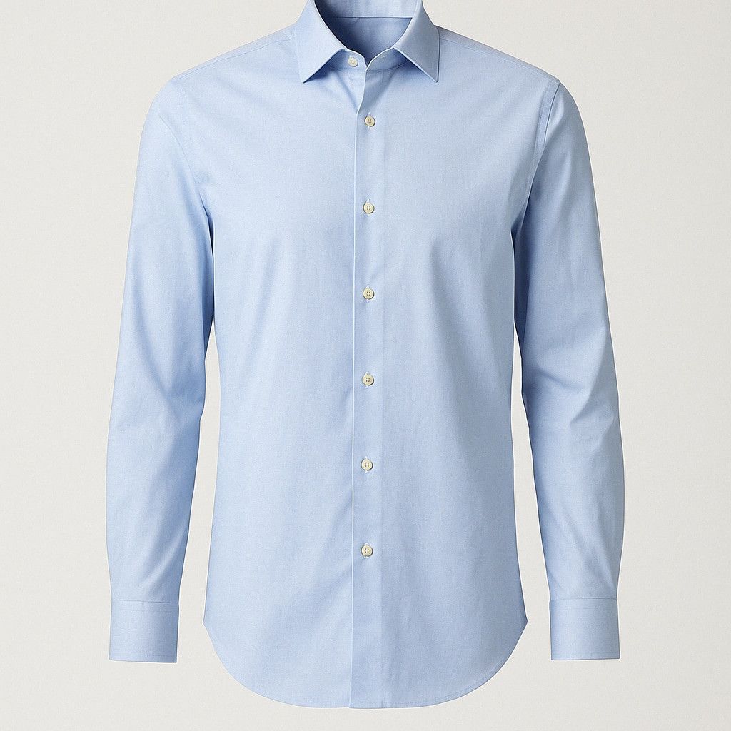 DKNY Men's DKNY Dress Shirt Size 15 1/2 34-35 Light Blue Size US S / EU 44-46 / 1 - 1 Thumbnail