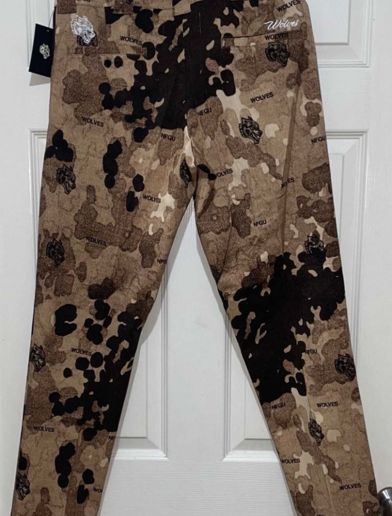 Darc Sport Darc Sport Tan/Black Camouflage Chinos 32Wolves NFGU NWT Size US 32 / EU 48 - 5 Thumbnail