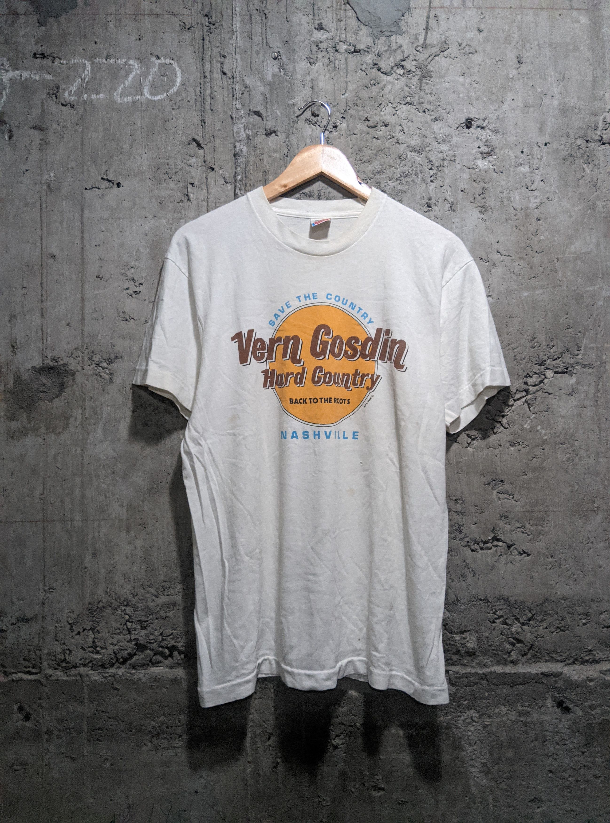 Vintage Vintage 1991 vern gosdin take a month of sundays country t Size US L / EU 52-54 / 3 - 1 Thumbnail