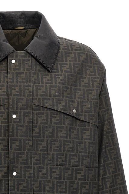Fendi o1s1wg111225 Blouson in Brown Size US L / EU 52-54 / 3 - 3 Thumbnail