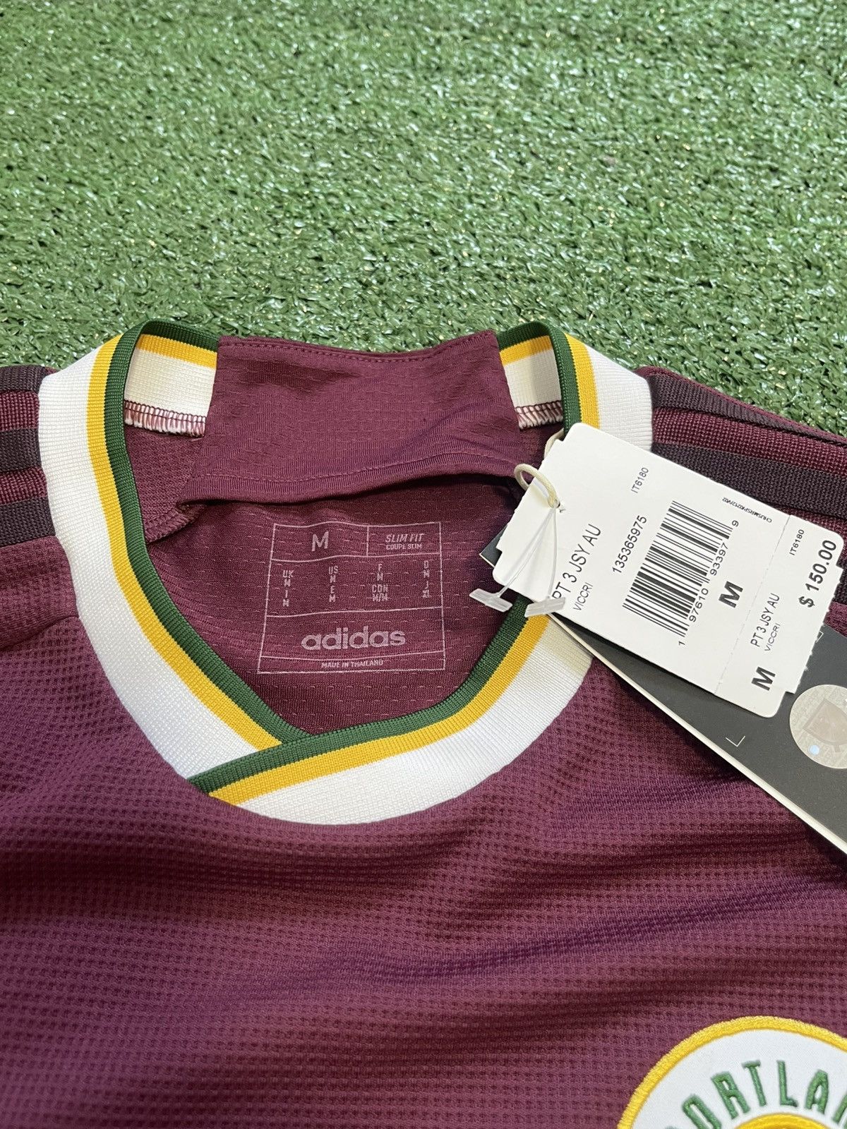 Adidas ADIDAS PORTLAND TIMBERS AUTHENTIC THIRD JERSEY SIZE MEDIUM Size US M / EU 48-50 / 2 - 7 Thumbnail