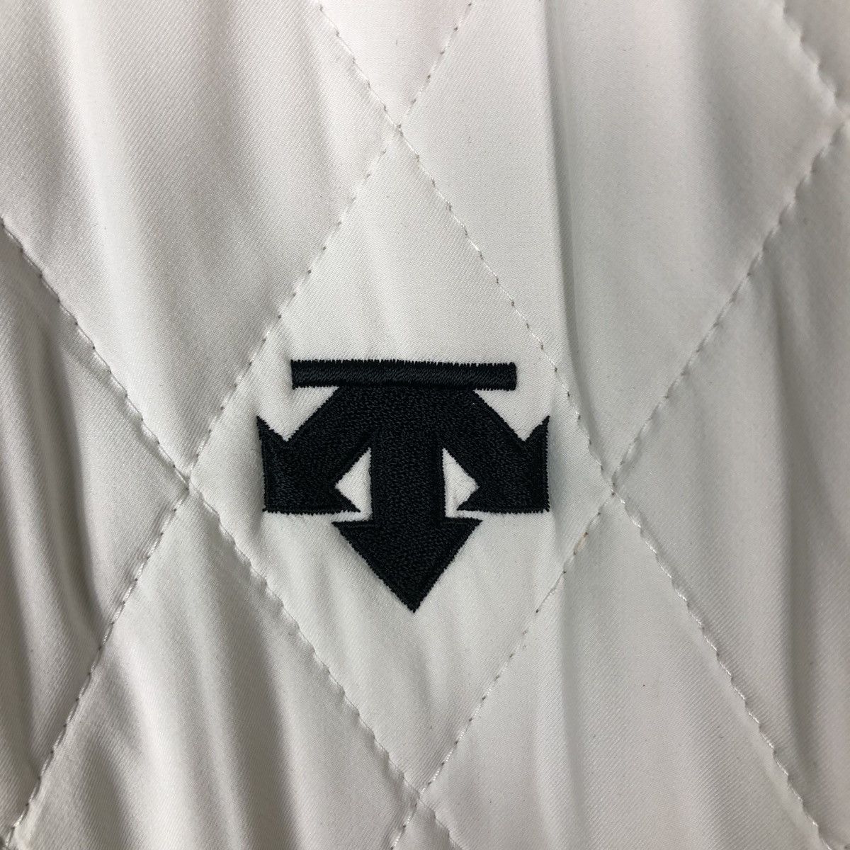 Descente 🔥Vintage Biker Jacket Olympic Japan Quilted Zipper Big Logo Size US L / EU 52-54 / 3 - 19 Thumbnail