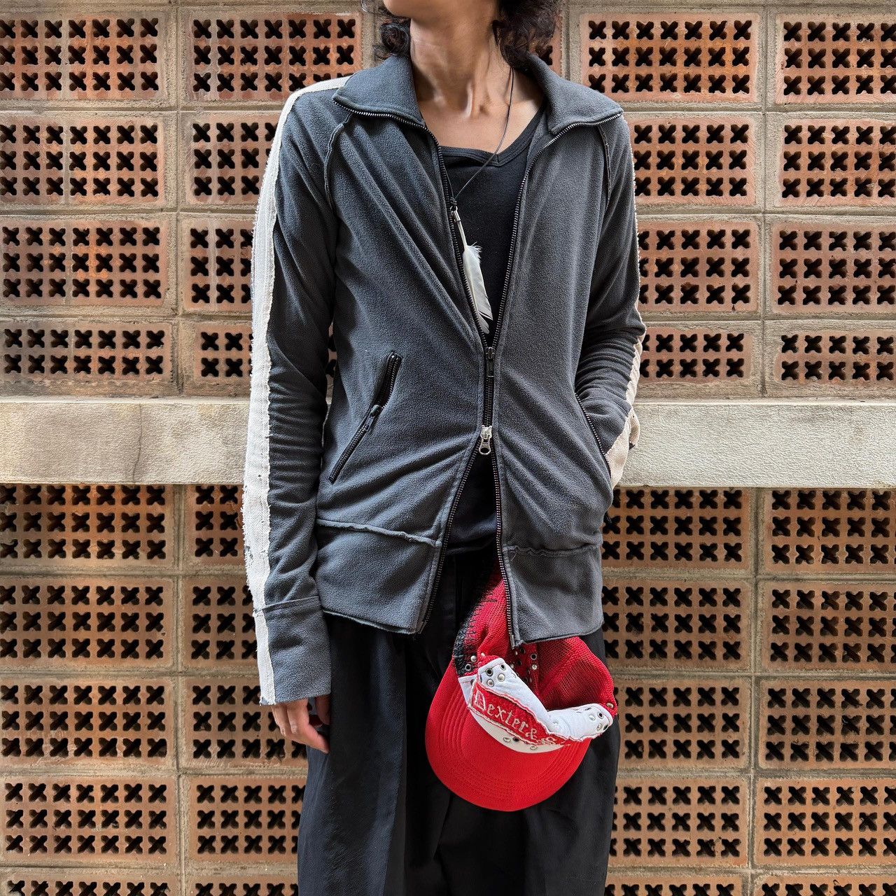 初期 L.G.B. 最終価格ジップアップ ニットジャケット ZIP UP/LG 初期 L.G.B. ジップアップ ニットジャケット ZIP UP/LG - メルカリ