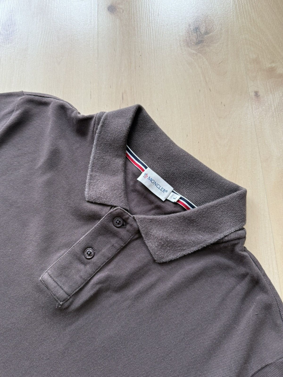 Moncler Moncler Maglia Polo Manica Corta Polo Tshirt Size US L / EU 52-54 / 3 - 2 Thumbnail