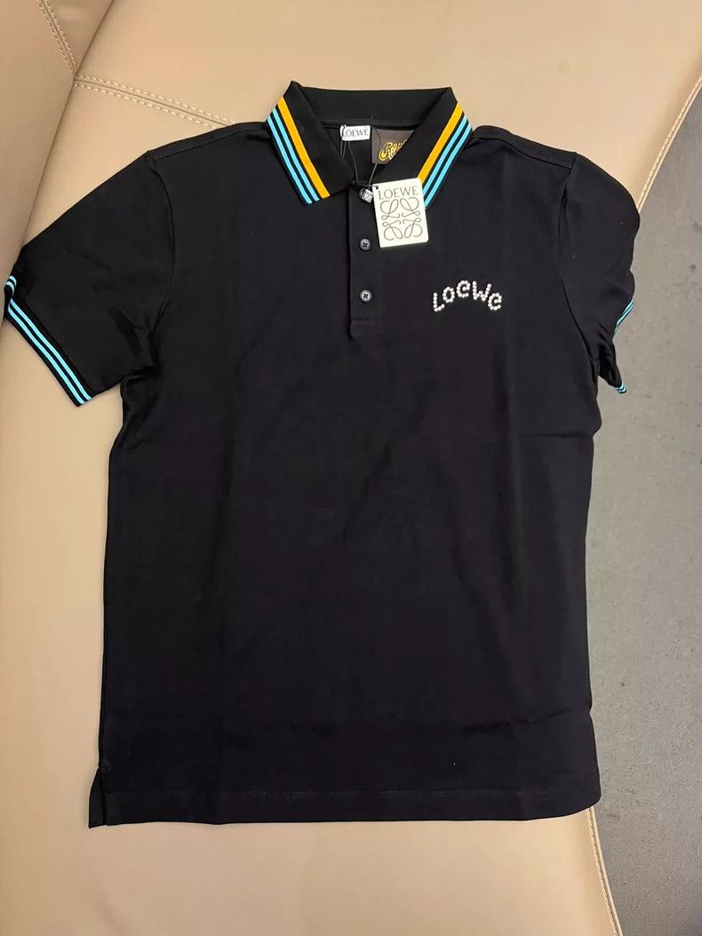 Loewe Loewe Men's Short Sleeve Polo Shirt - dmc Size US M / EU 48-50 / 2 - 1 Thumbnail