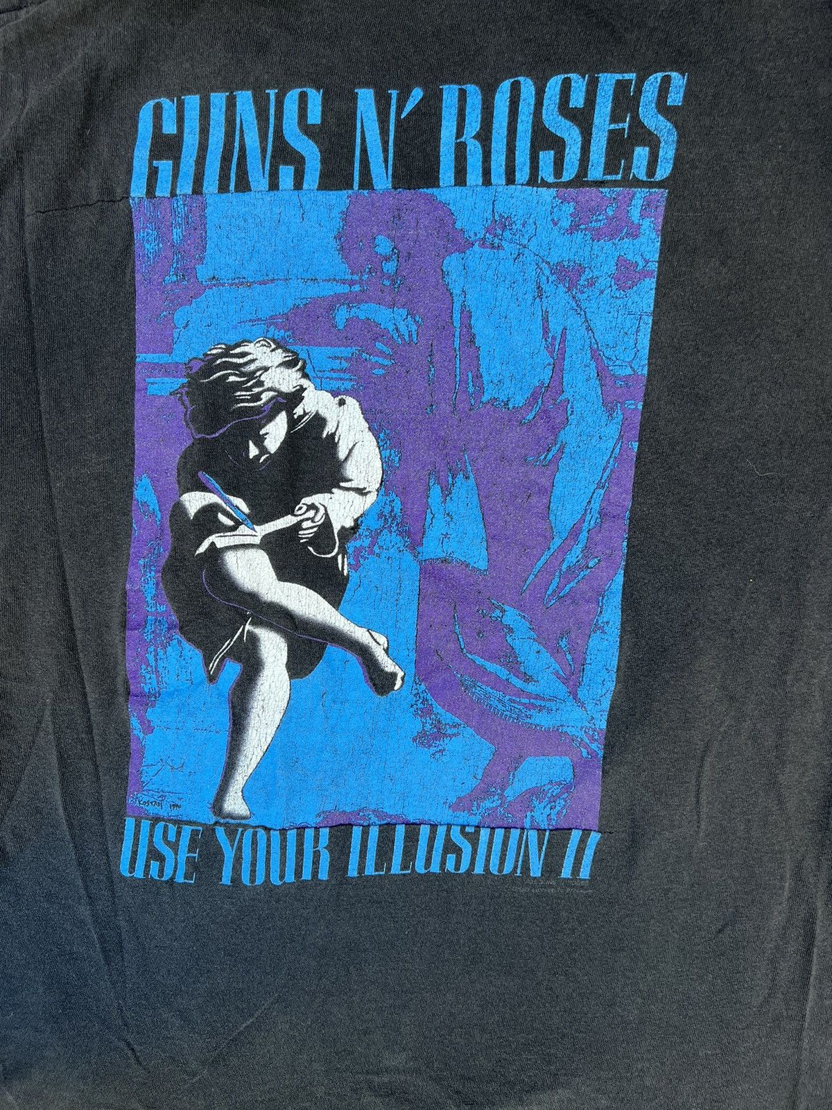 Vintage Vintage Single Stitch Guns N’ Roses “Use Your Illusion” Tee Size US L / EU 52-54 / 3 - 5 Thumbnail