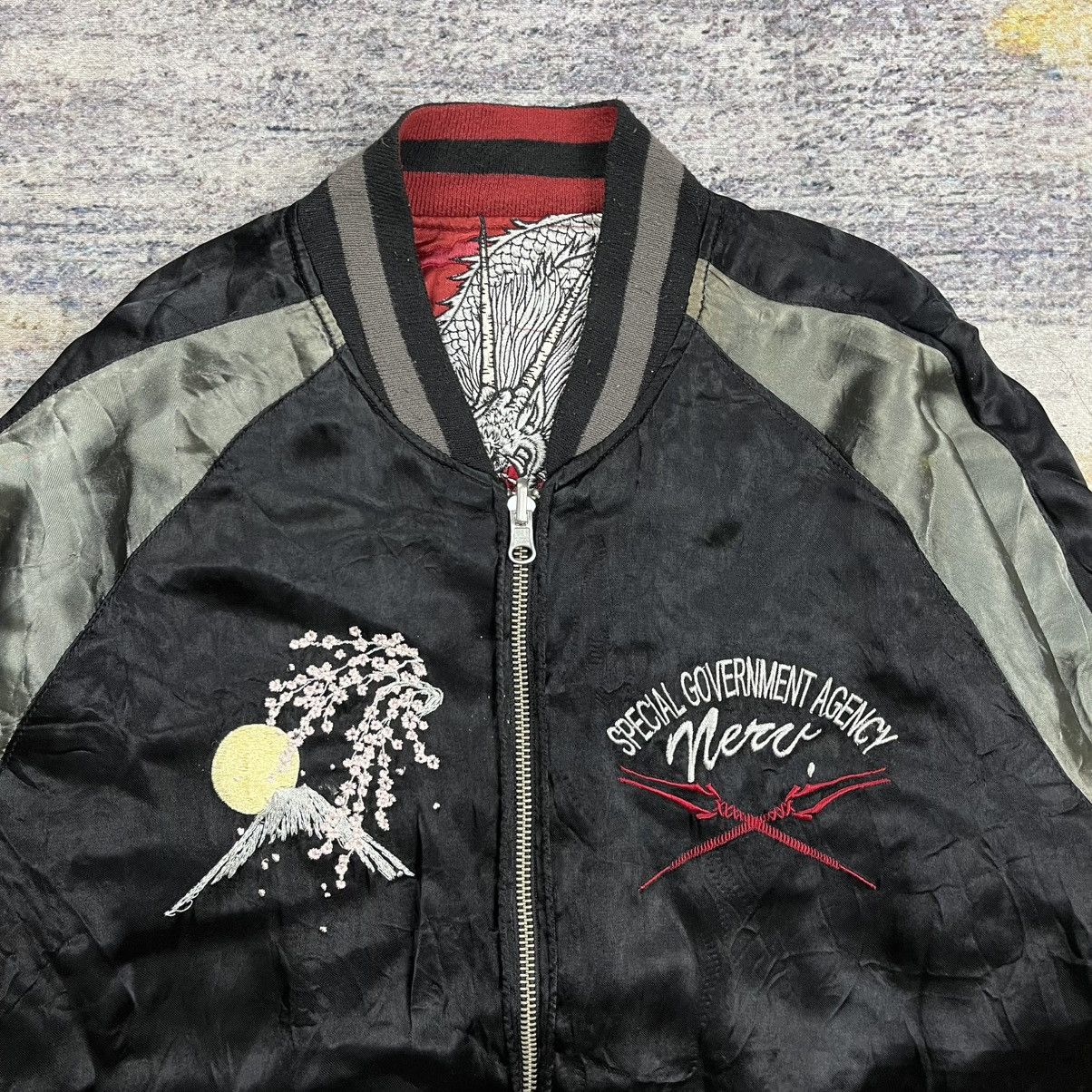 Anime Nishiki Evangelion reversible rayon souvenir sukajan jacket Size US L / EU 52-54 / 3 - 10 Thumbnail
