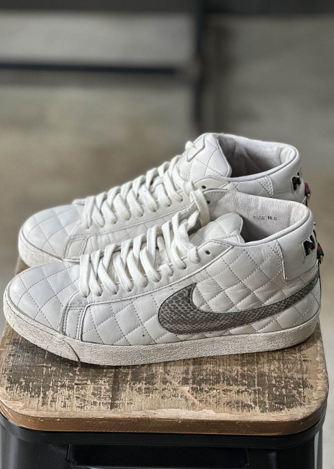 Nike × Supreme Nike SB Blazer x Supreme Sail 2006 Size US 10.5 / EU 43-44 - 4 Thumbnail