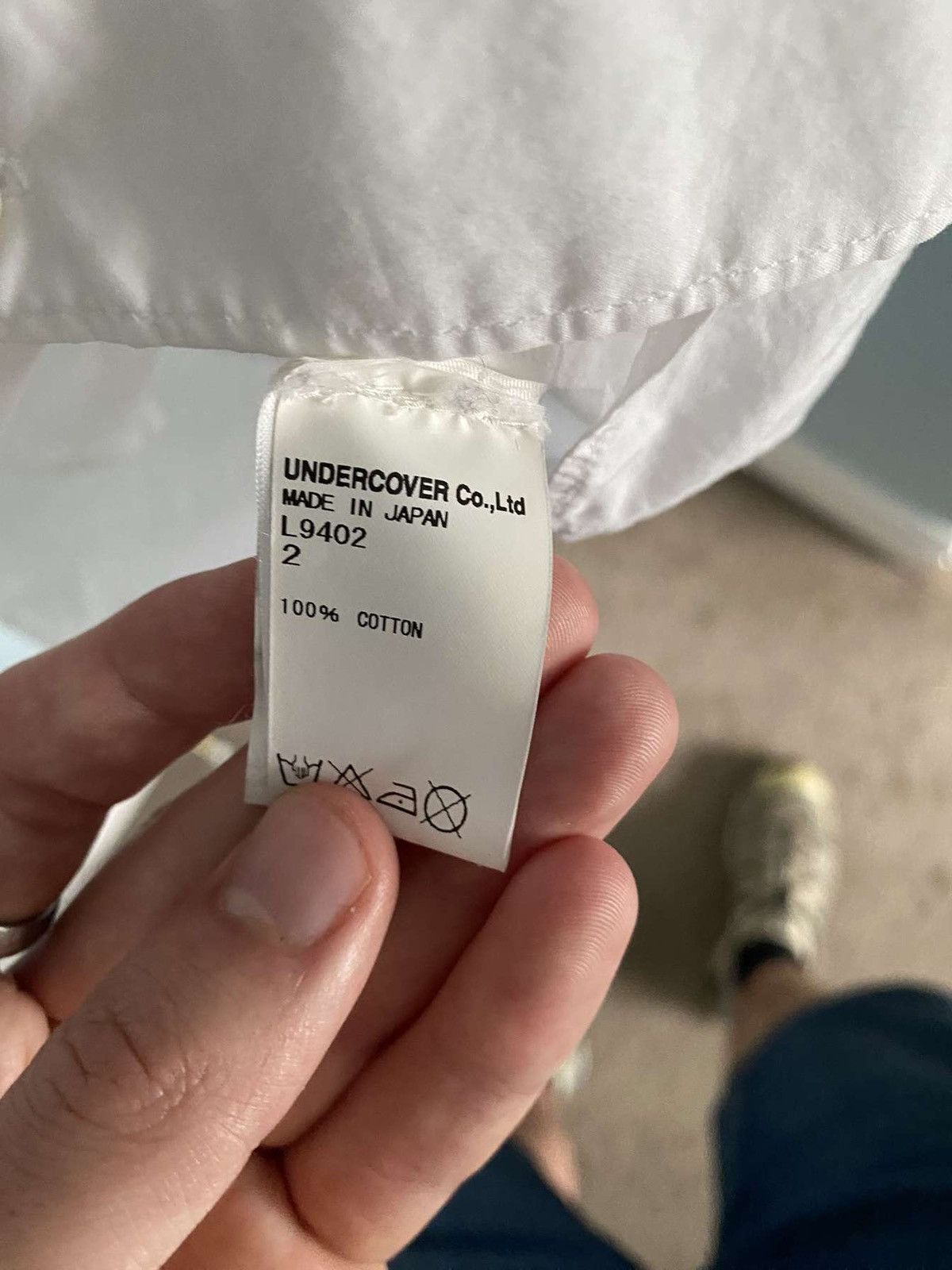 Undercover Undercover “NOISE” button up shirt Size US L / EU 52-54 / 3 - 4 Thumbnail