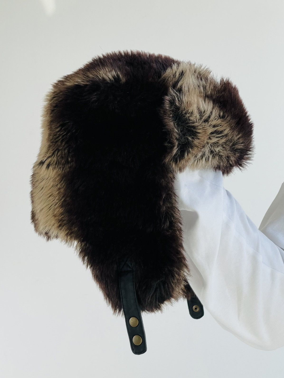Hysteric Glamour Vintage fuzzy mohair japanese ushanka hat avant garde Size ONE SIZE - 7 Thumbnail