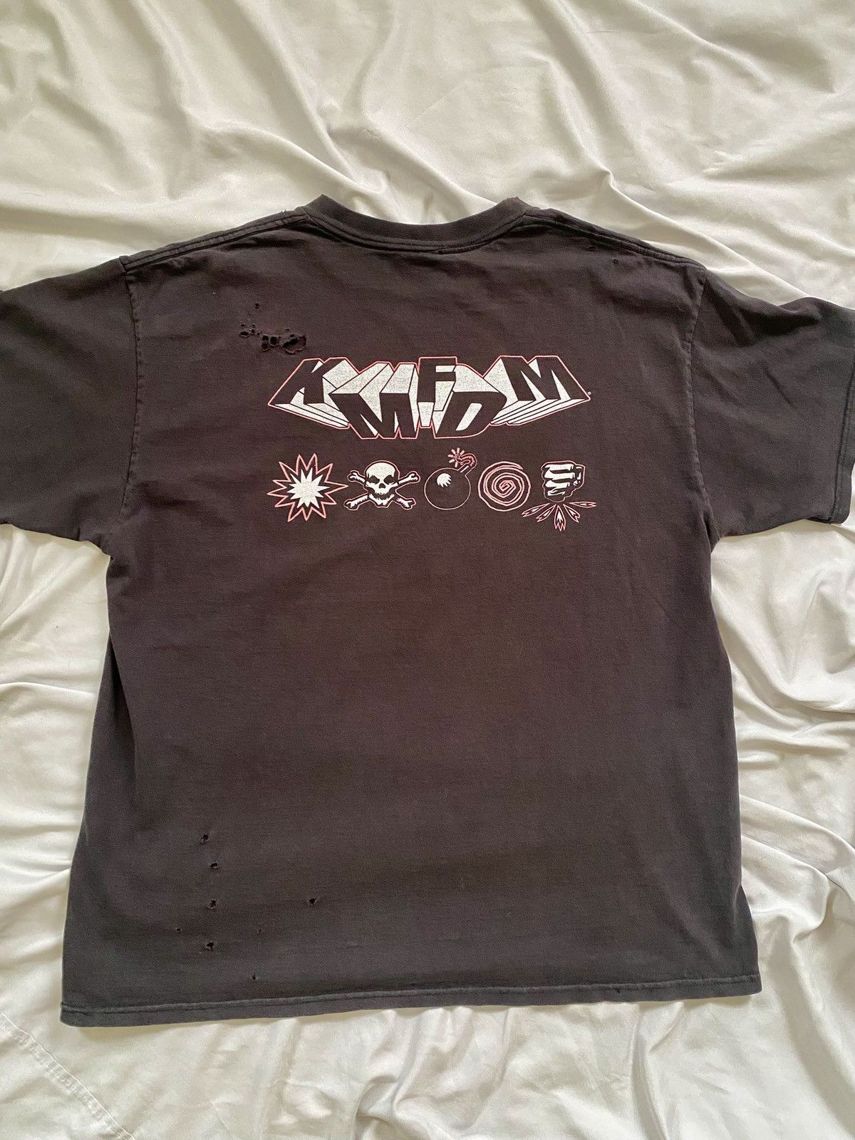 Delta Vintage KMFDM Symbols Album Pink Band Tee XL Size US XL / EU 56 / 4 - 2 Thumbnail