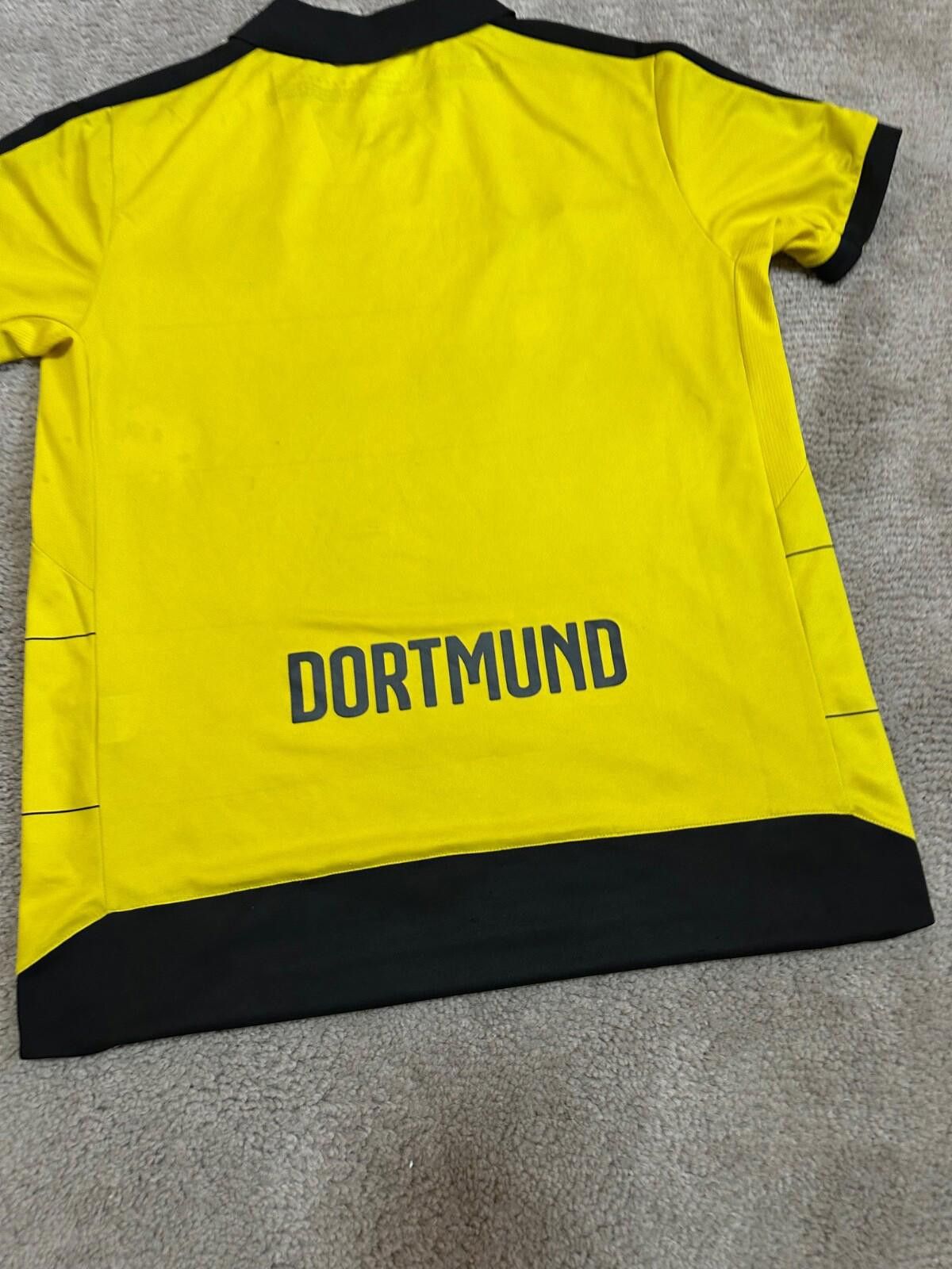 Puma Borussia Dortmund 2015/16 Home Football Shirt Soccer Jersey Size US L / EU 52-54 / 3 - 7 Thumbnail