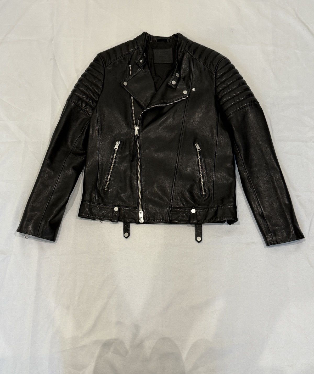 Allsaints Allsaints Silas Leather Jacket M Size US M / EU 48-50 / 2 - 1 Thumbnail