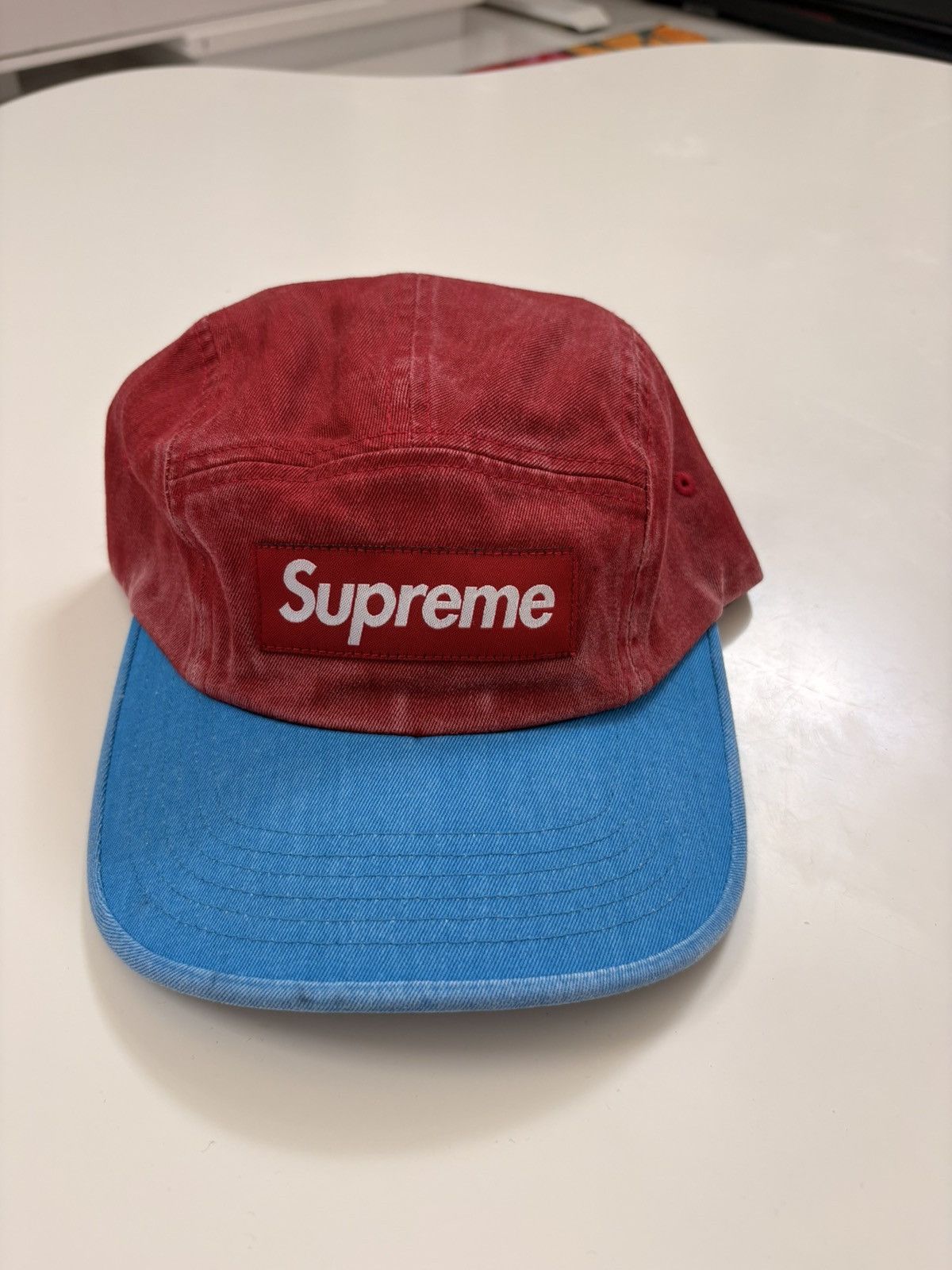 Supreme Supreme Pigment 2-Tone Camp Cap | Grailed