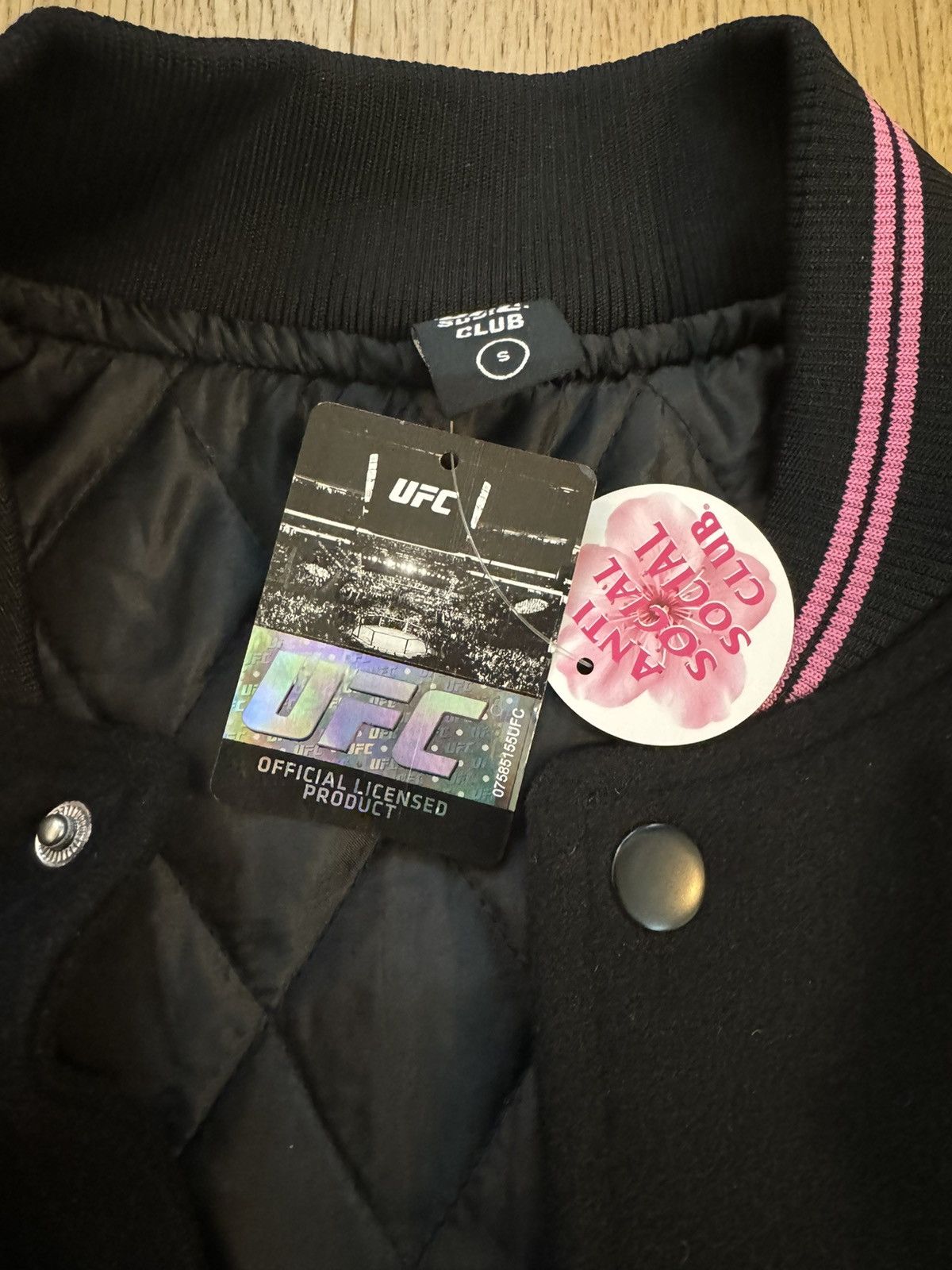 Anti Social Social Club × UFC Anti Social Social Club ASSC x UFC varsity jacket Size US S / EU 44-46 / 1 - 4 Thumbnail