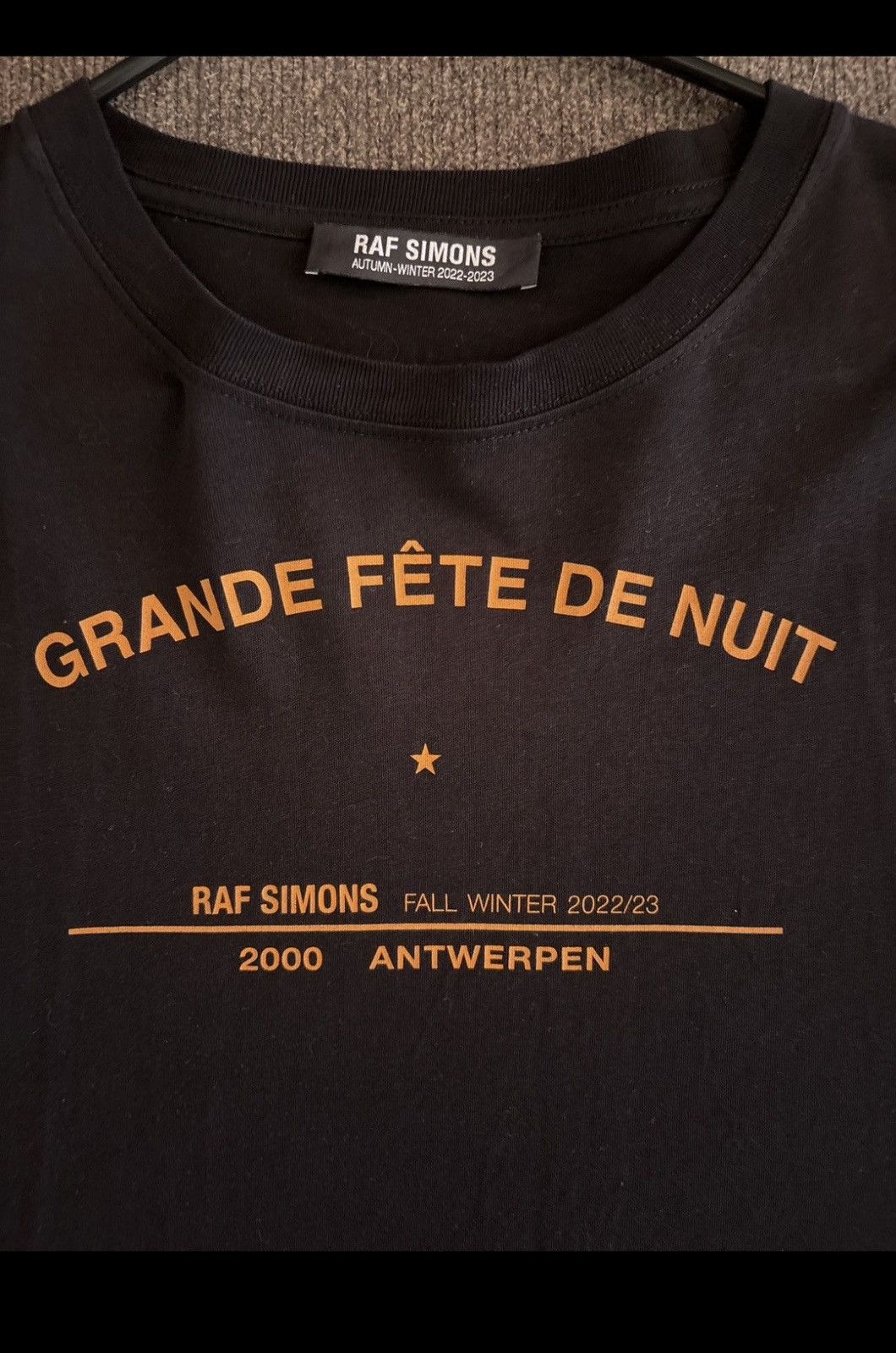 Raf Simons Raf Simmons Grand fete de nuit print T-Shirt Size US XL / EU 56 / 4 - 3 Thumbnail