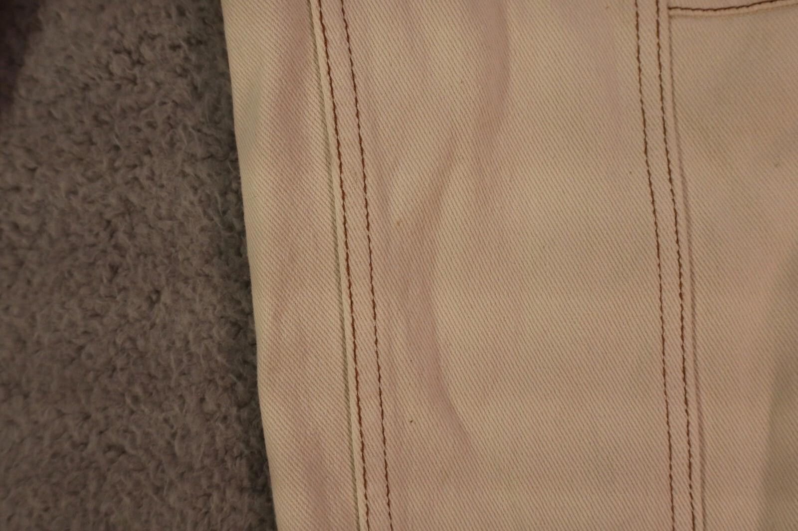 Pacsun Pacsun Elastic Waist Bone Relaxed Utility Cargo Pants Medium Size 32" / US 10 / IT 46 - 5 Thumbnail