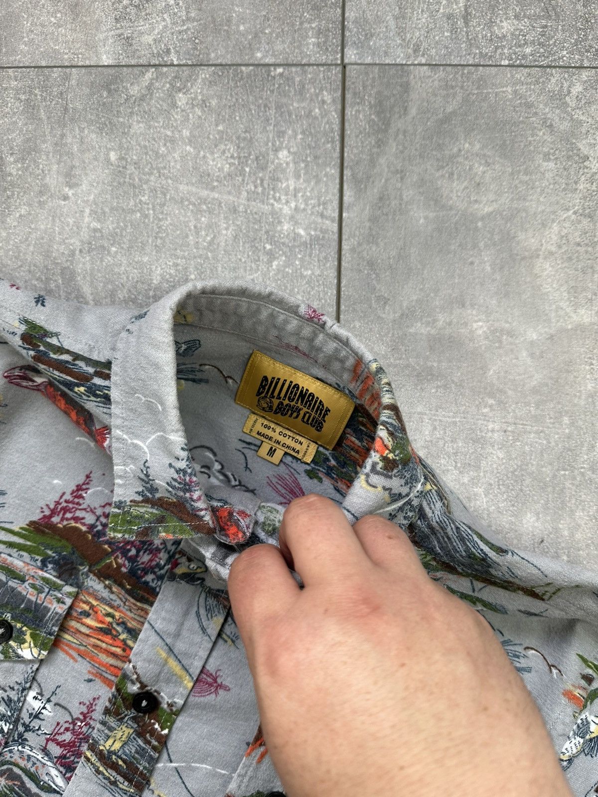 Vintage Billionaire Bous Club Overprint Print Shirts Button Up Size US M / EU 48-50 / 2 - 6 Thumbnail
