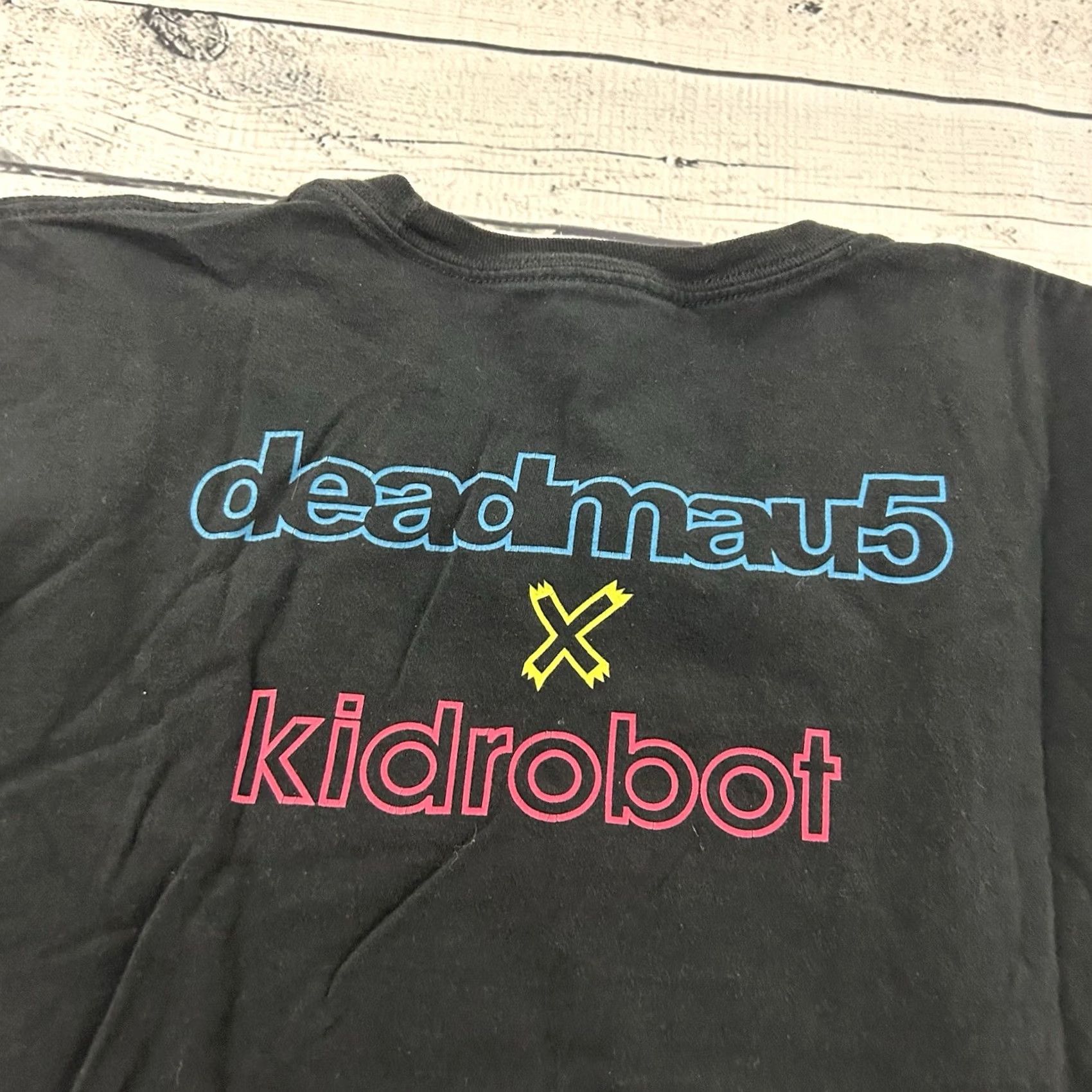 Vintage Kidrobot Deadmaus Short Sleeve T Shirt Men XL Black Size US XL / EU 56 / 4 - 5 Thumbnail