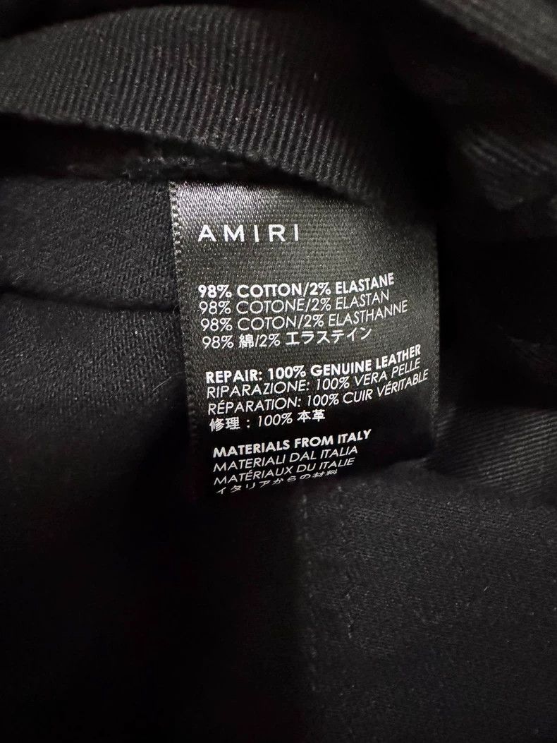Amiri Amiri 17ss MX1 Patched Black Denim Size US 30 / EU 46 - 6 Thumbnail