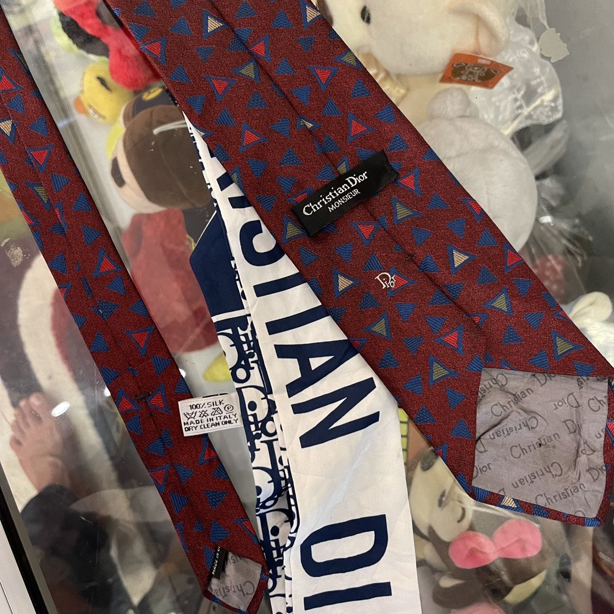 Christian Dior Monsieur Christian Dior Combo Tie Cristian Dior Twilly Free Gucci Size ONE SIZE - 7 Thumbnail