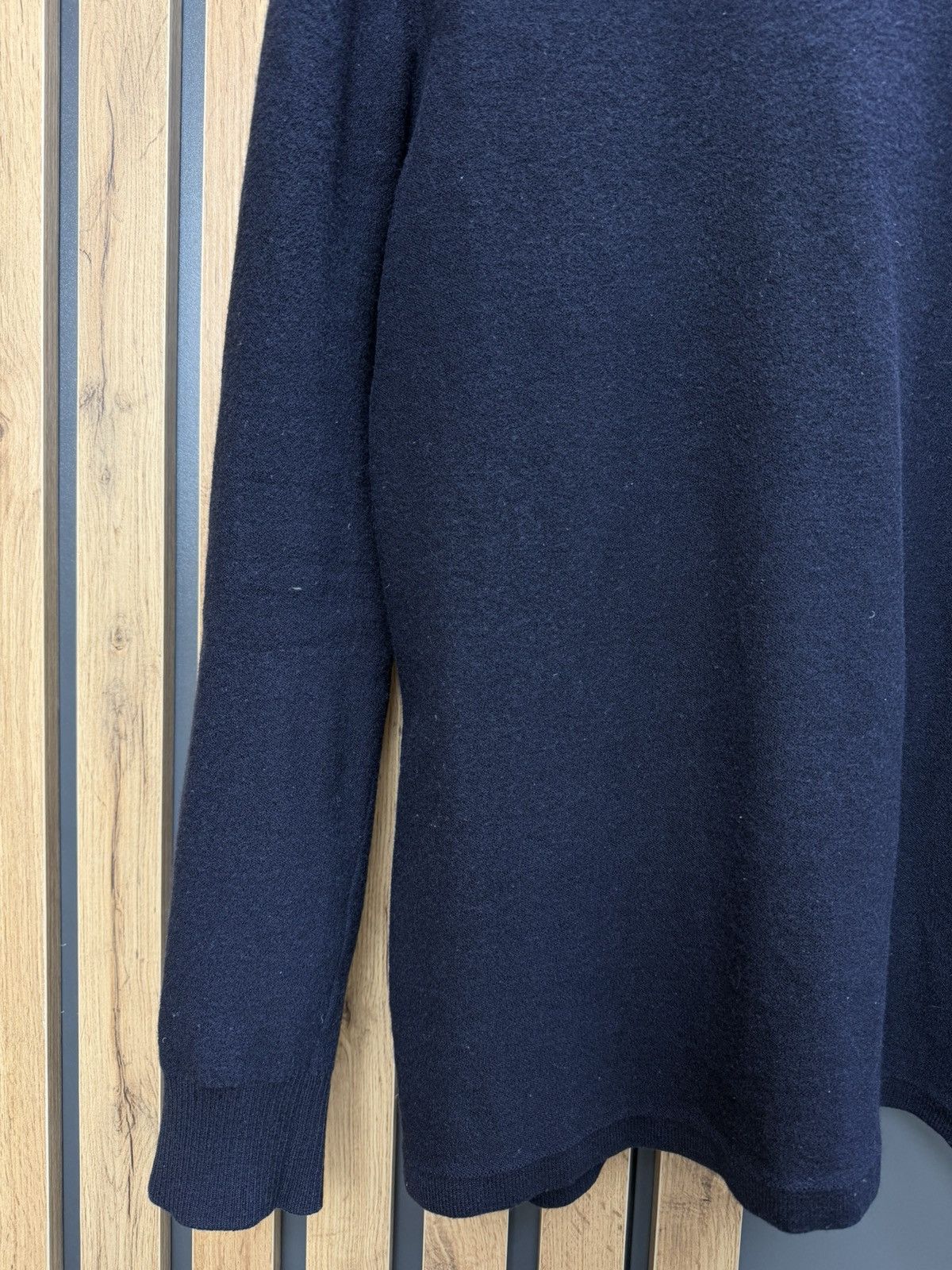 Stone Island Stone Island Crewneck Wool Knit Sweater Navy Men’s Size US XL / EU 56 / 4 - 4 Thumbnail