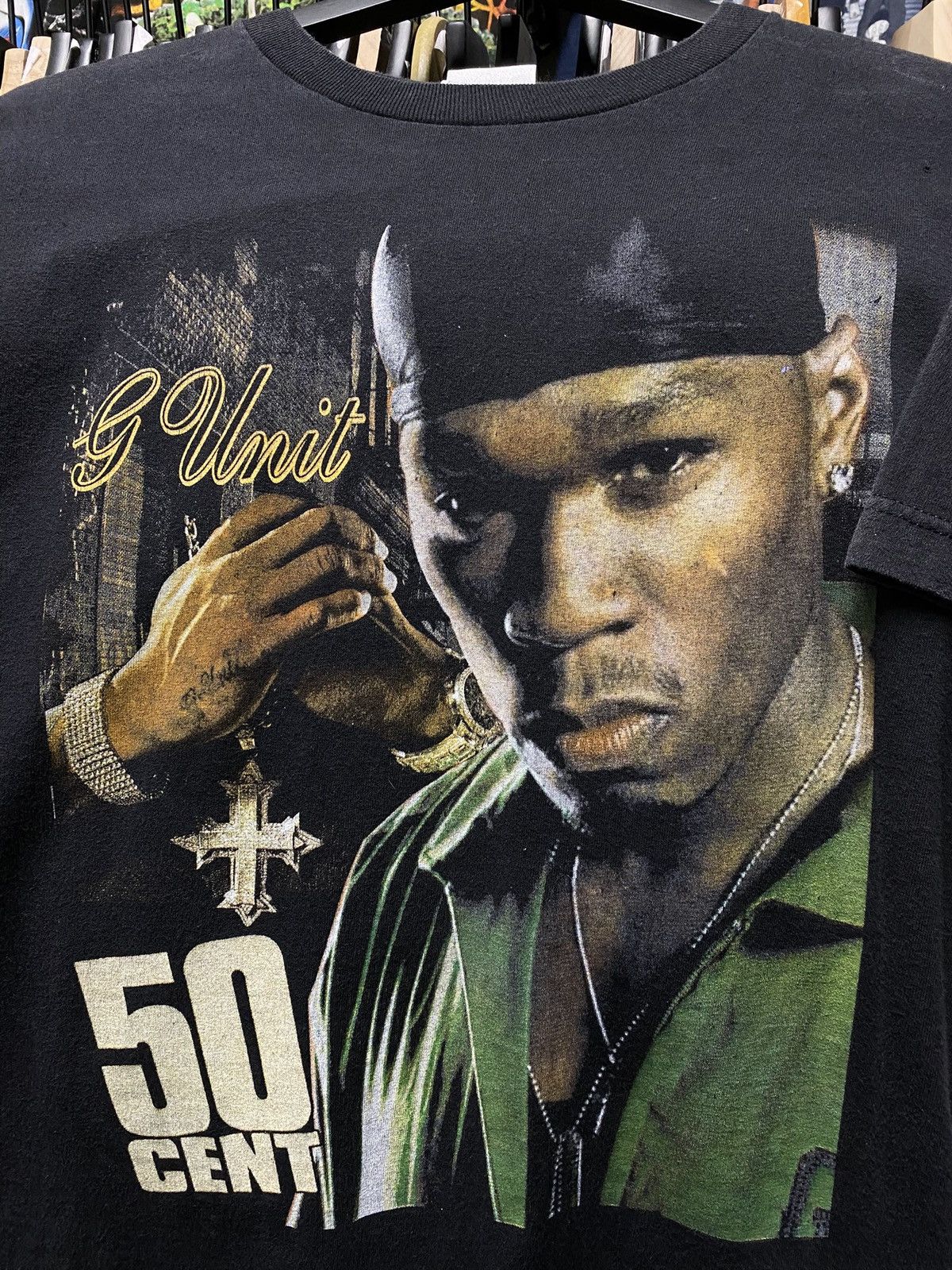 Rap Tees Vintage 00’ 50 Cent Rap T-Shirt Adult Medium Size US M / EU 48-50 / 2 - 5 Thumbnail