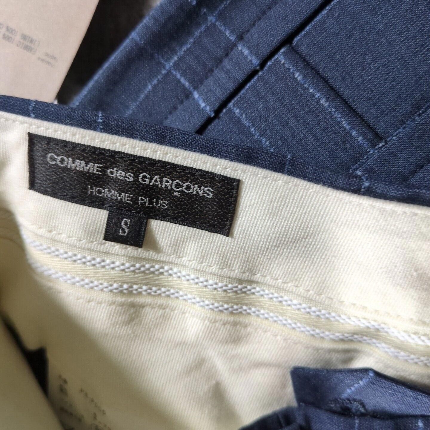 Comme des Garcons NWT CDG Comme des Garçons Homme Plus Wool Navy Trousers Size US 30 / EU 46 - 3 Thumbnail