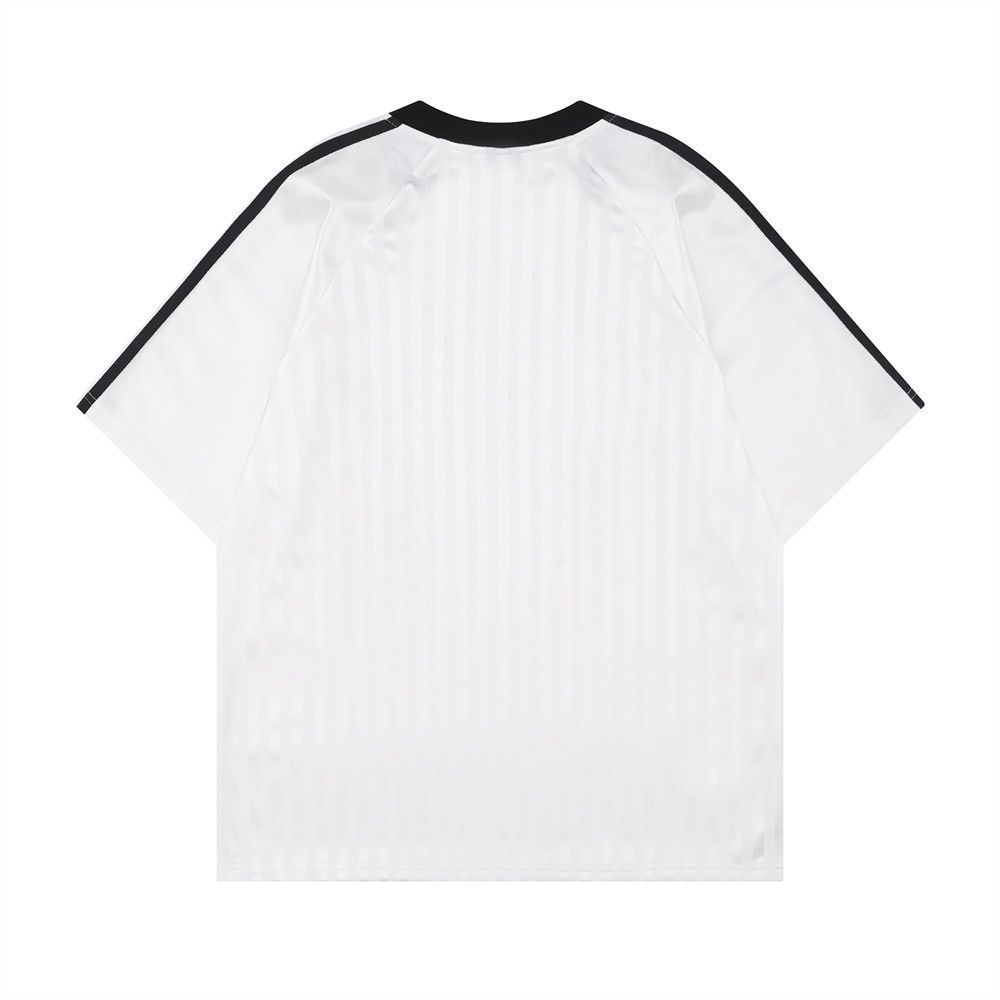 Japanese Brand × Vintage Men's street casual loose vertical letter print tee Size US M / EU 48-50 / 2 - 2 Thumbnail