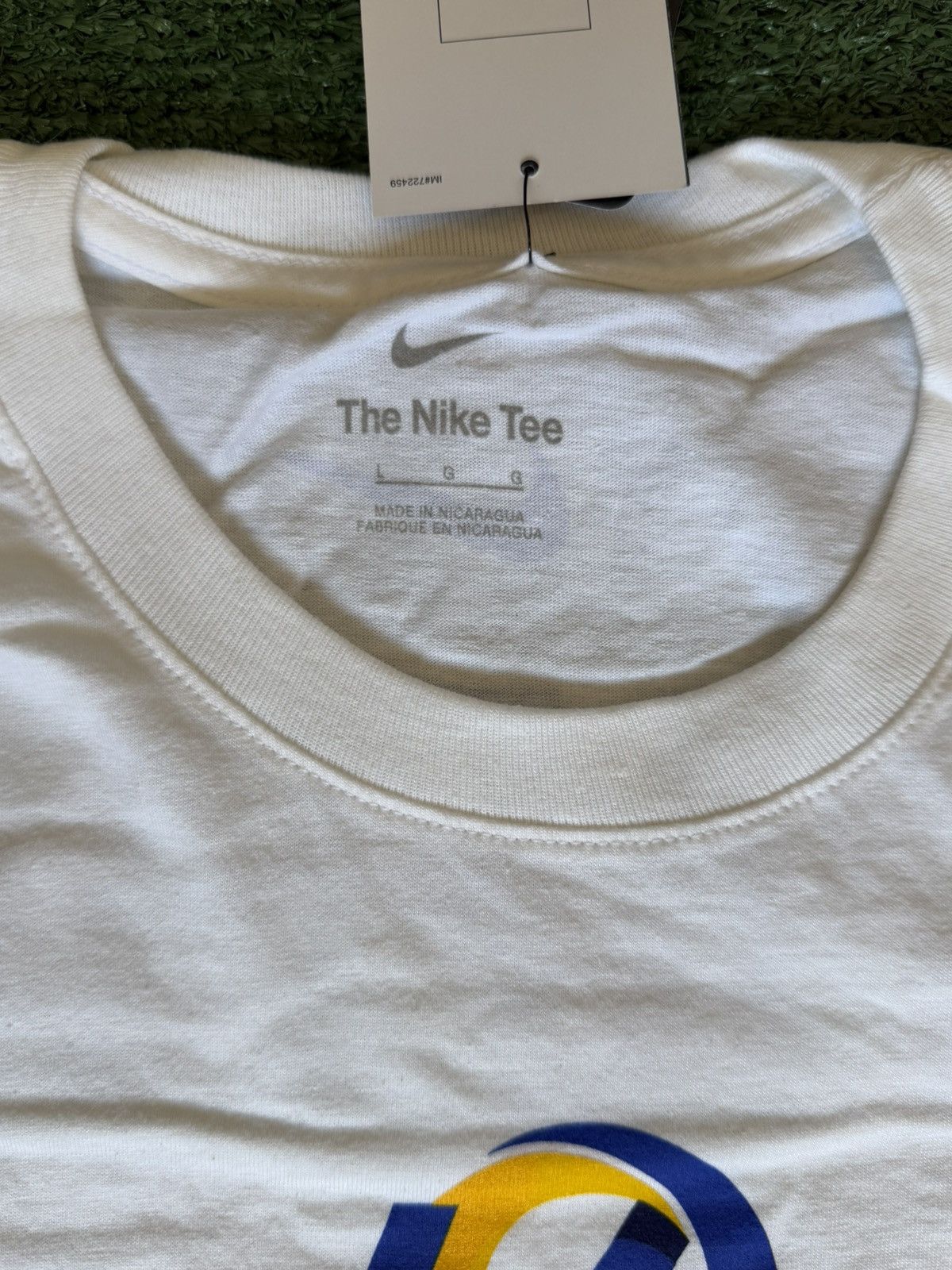 Nike Nike Los Angeles Rams Shirt Mens Large White Tee #9 Matthew Size US L / EU 52-54 / 3 - 2 Thumbnail