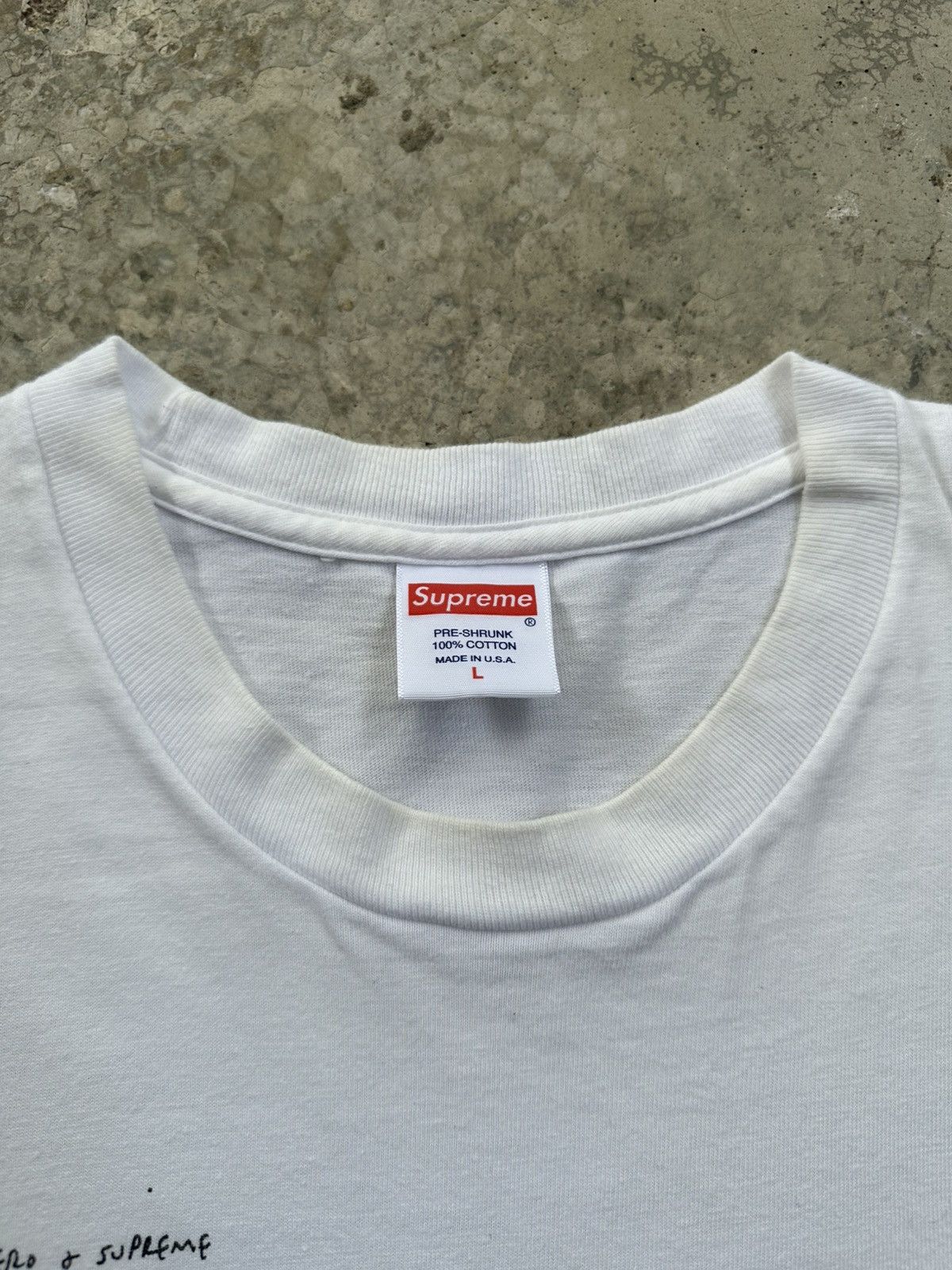 Antihero × Supreme 2016 Supreme X Antihero Pope Tee Size US L / EU 52-54 / 3 - 6 Thumbnail
