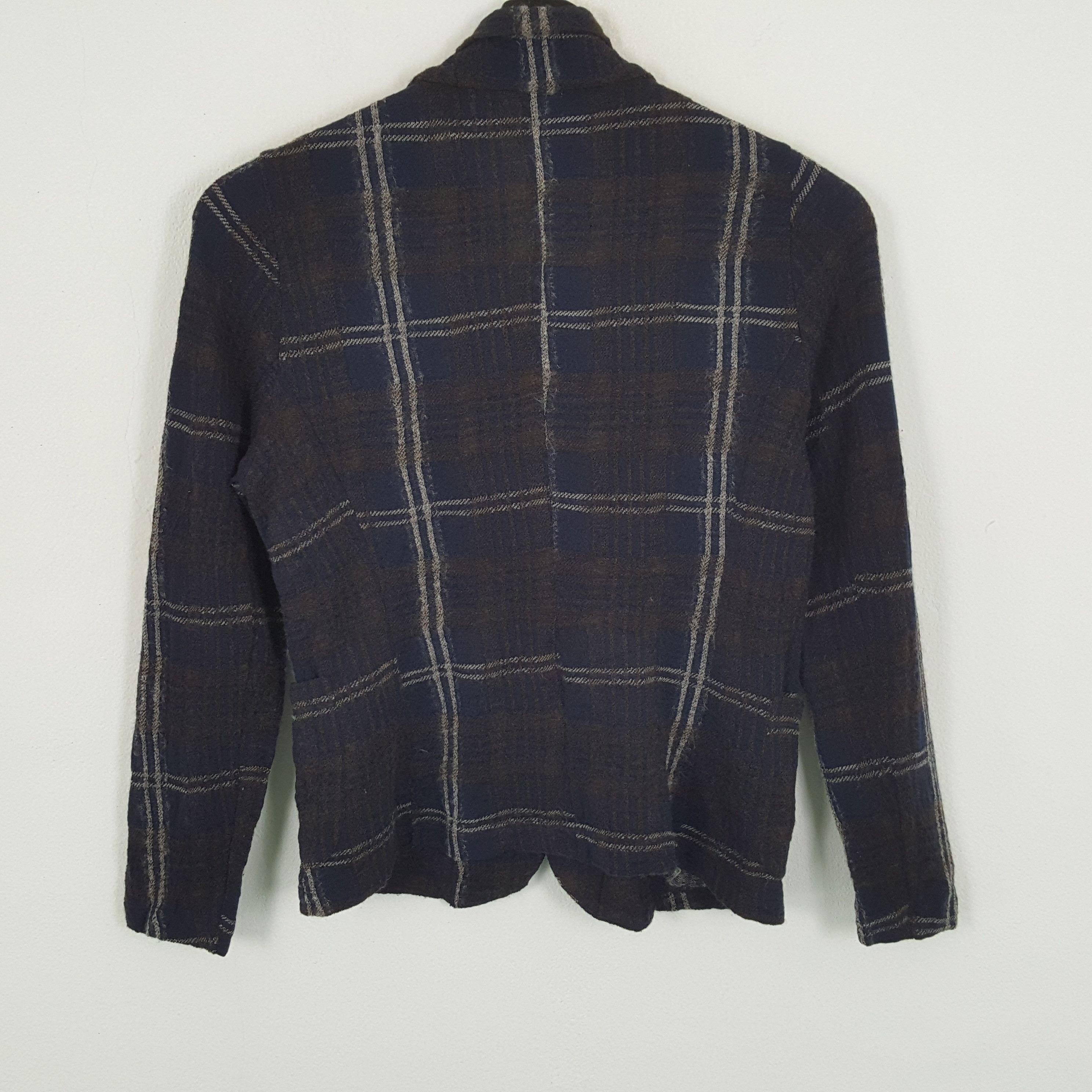 Issey Miyake × Japanese Brand × Vintage PLANTATION by Issey Miyake Japanese Designer Fleece Shirt Size M / US 6-8 / IT 42-44 - 3 Thumbnail
