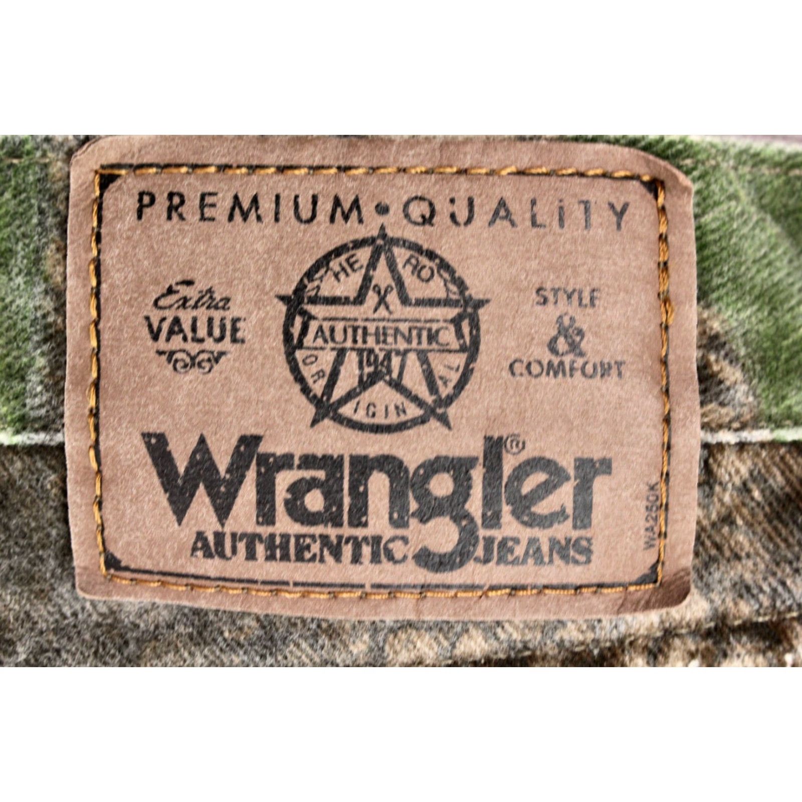 Vintage Men's VTG 90s Wrangler Woods Realtree Camo Pattern Pants Sz 42x28 1990s Jeans Size US 42 / EU 58 - 6 Thumbnail