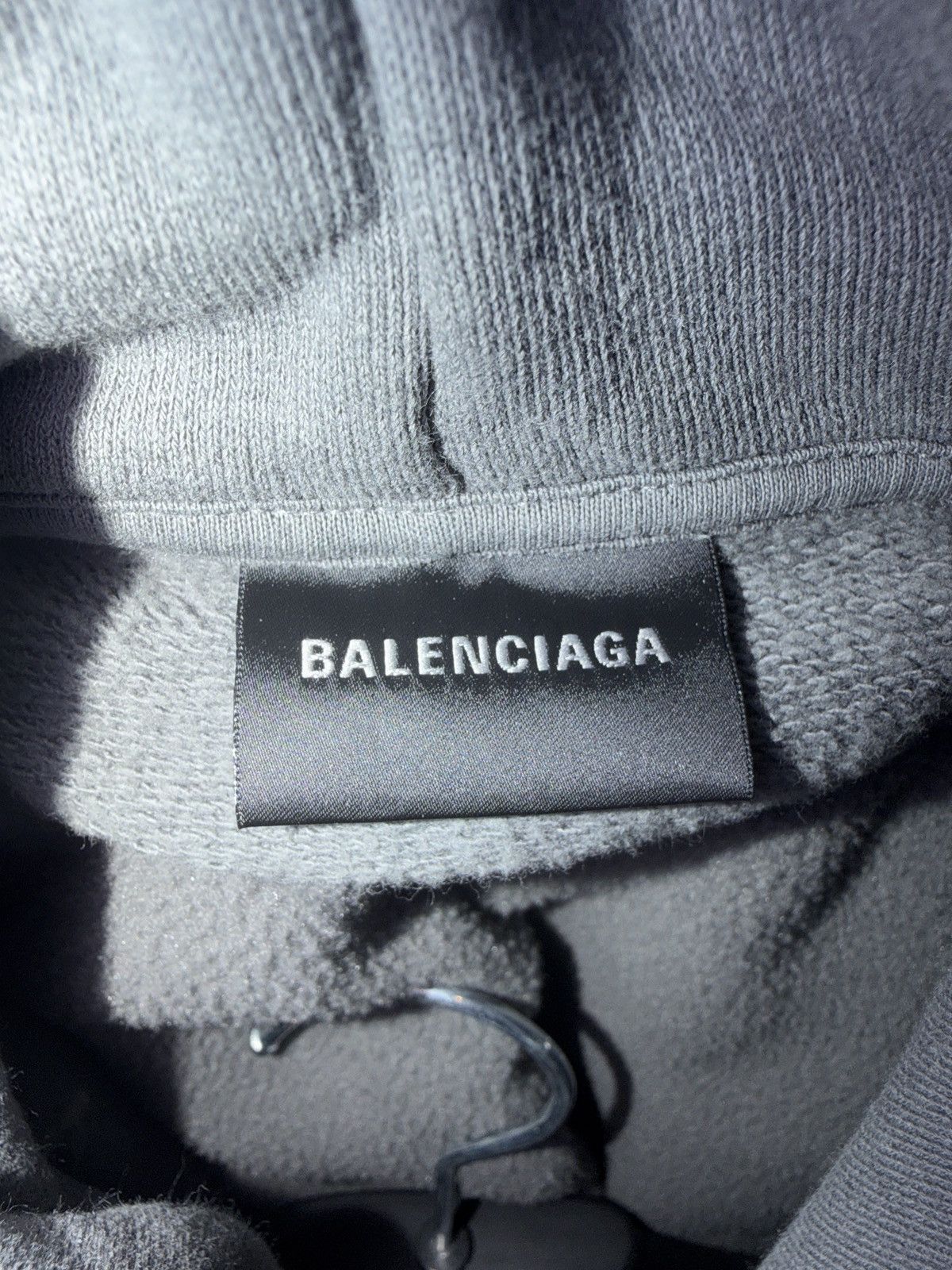 Balenciaga Balenciaga Layered Denim Hoodie Jacket Blue Size XS Size US S / EU 44-46 / 1 - 8 Thumbnail