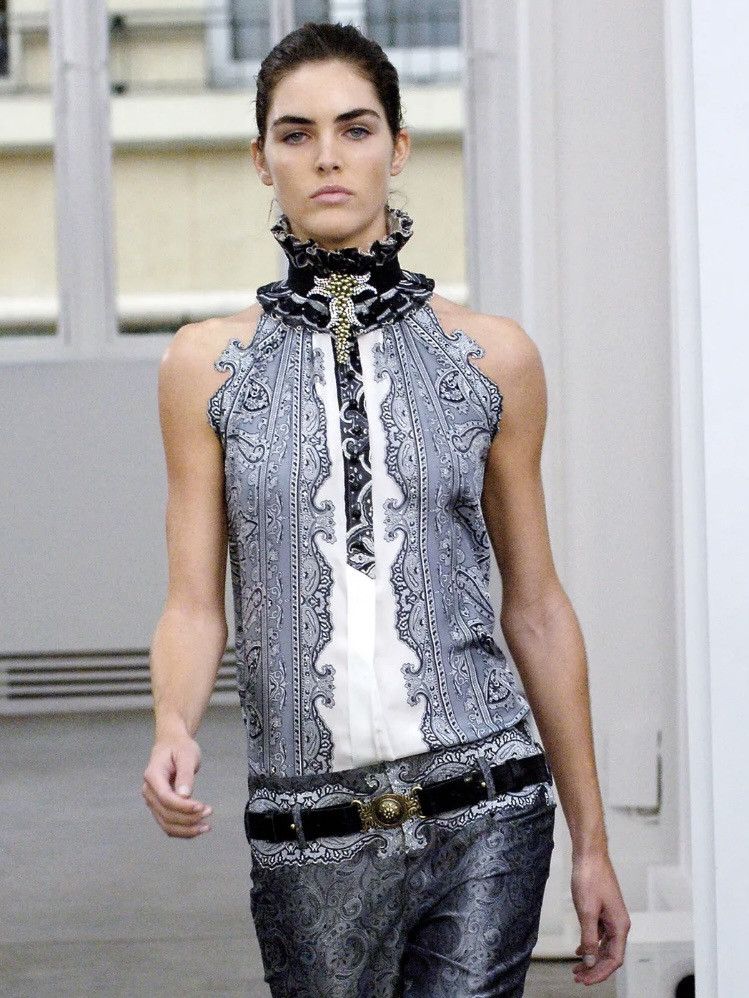 S/S 06 Paisley Collared Blouse