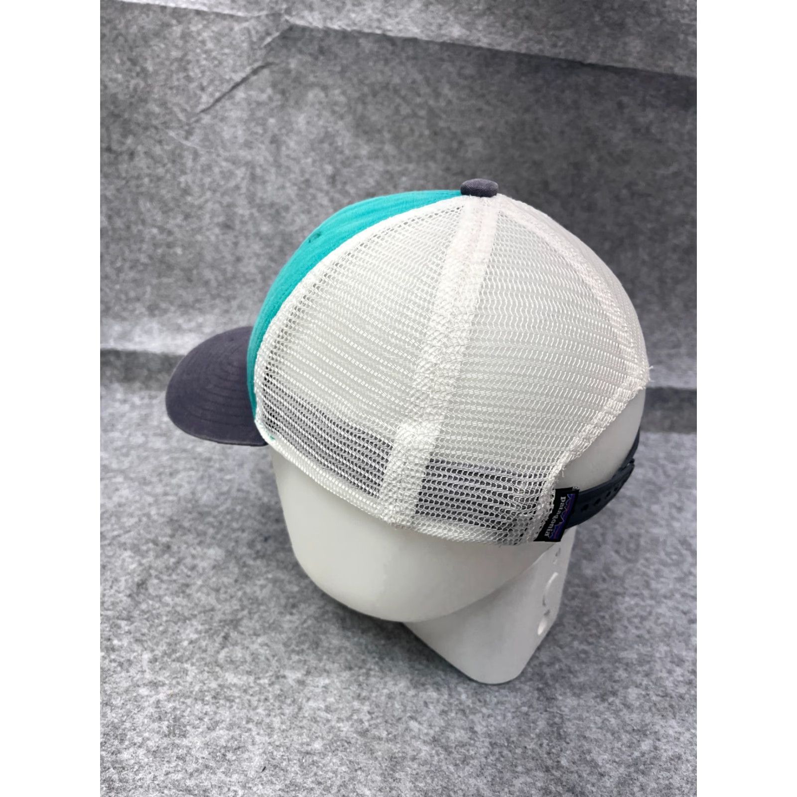 Patagonia VINTAGE Patagonia Trucker Hat Cap Adult One Size Blue Cotton Twill Size ONE SIZE - 5 Thumbnail