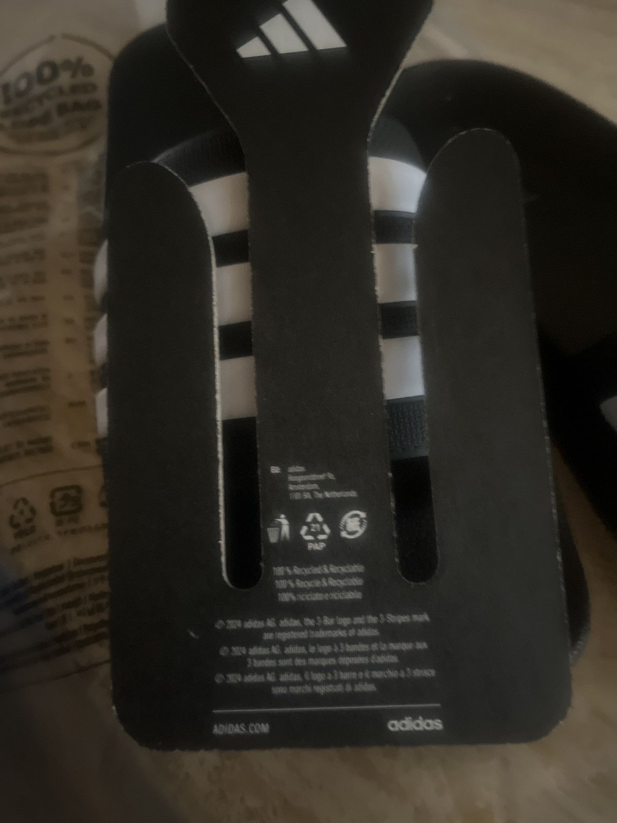 Adidas Adilette Shower Slides Size US 10 / EU 43 - 3 Thumbnail